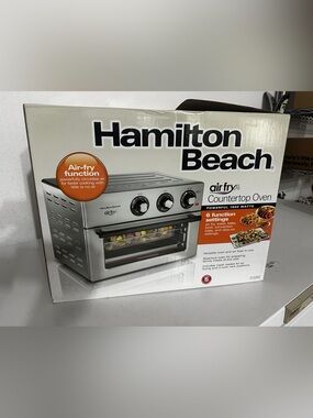 Hamilton Beach stainless steel countertop   Oven/Deepfryer.